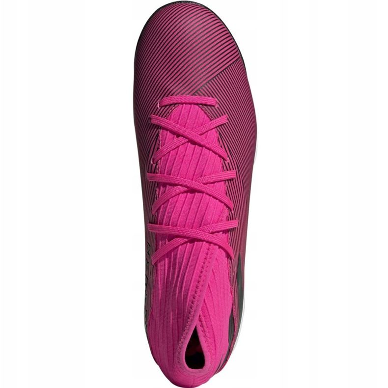 Scarpe da calcio adidas Nemeziz 19.3 Tf M F34426 rosa nero 2