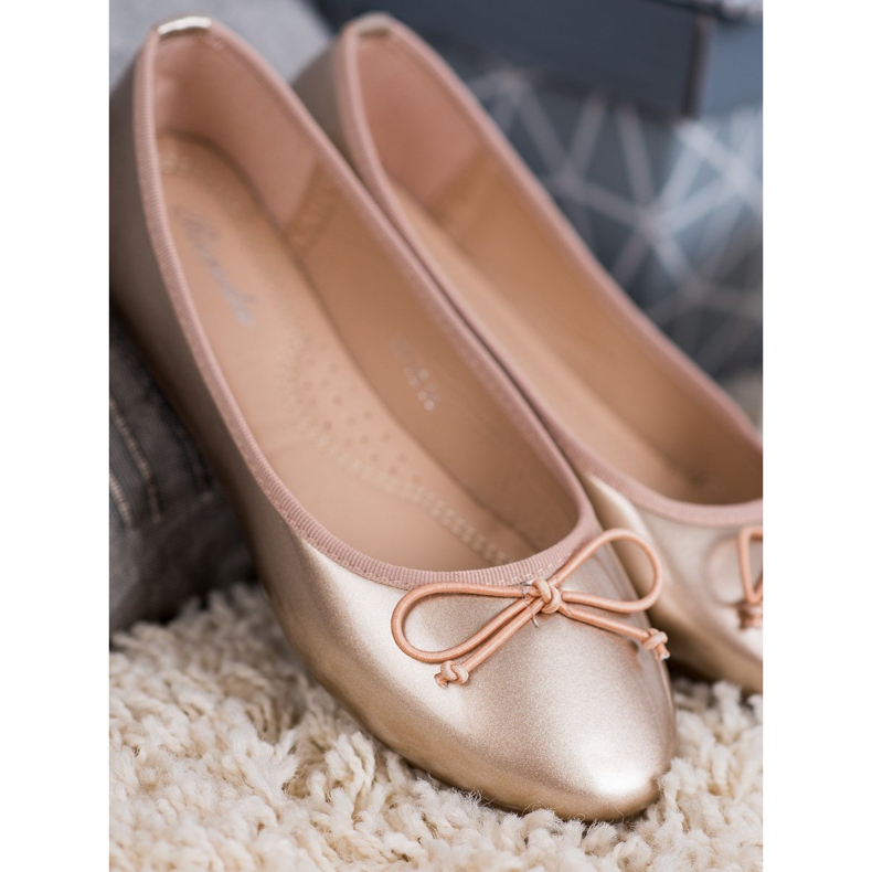 Renda Ballerina Con Fiocco giallo 2