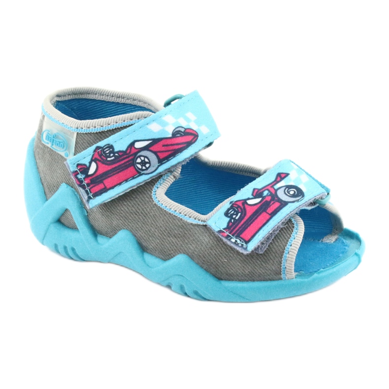 Scarpe per bambini Befado 250P085 blu grigio 1