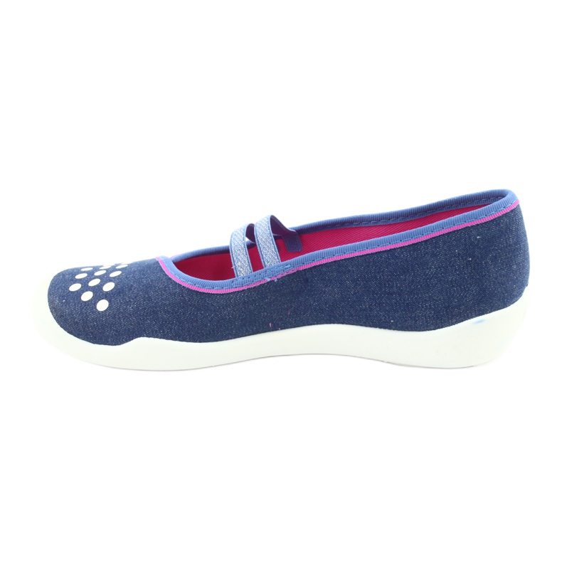 Scarpe per bambini Befado 116Y253 blu navy blu rosa 2