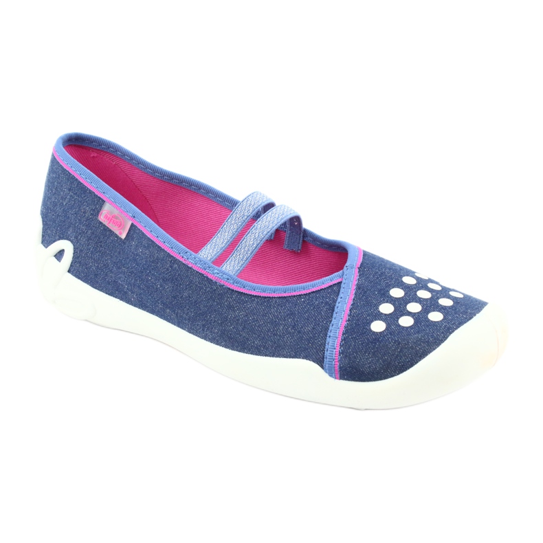 Scarpe per bambini Befado 116Y253 blu navy blu rosa 1