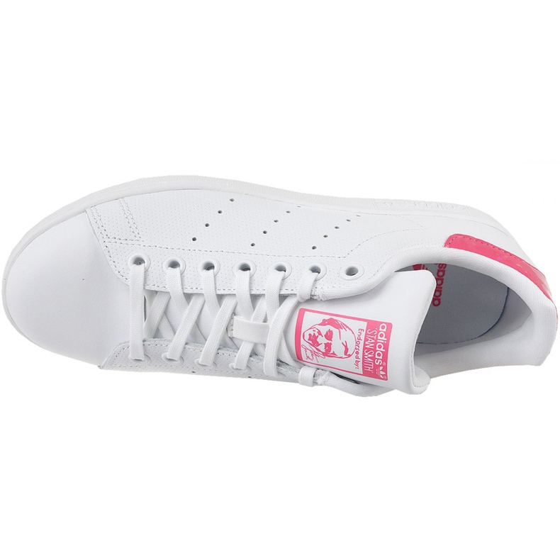 Scarpe adidas Stan Smith Jr DB1207 bianca 2