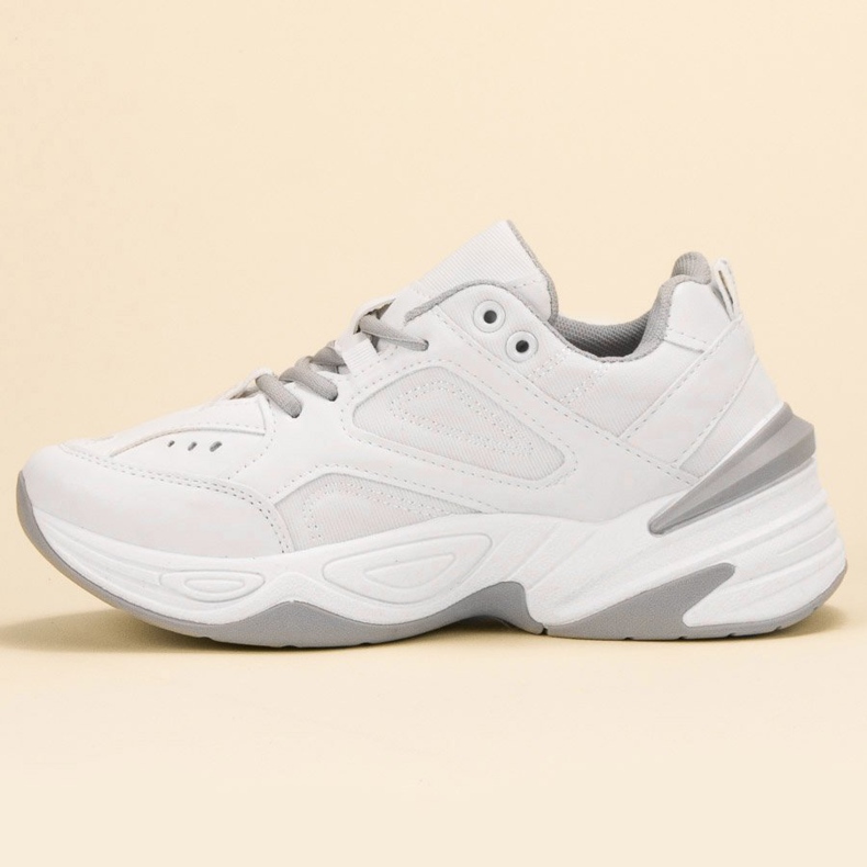 SHELOVET Scarpe da ginnastica bianche bianca 1