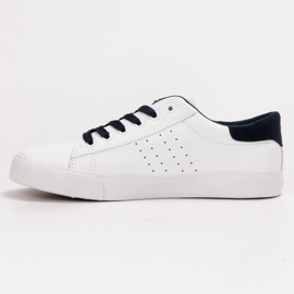 SHELOVET Sneakers con lacci bianco 1