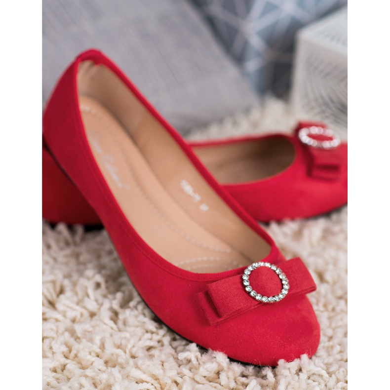 Comer Ballerine rosse rosso 2