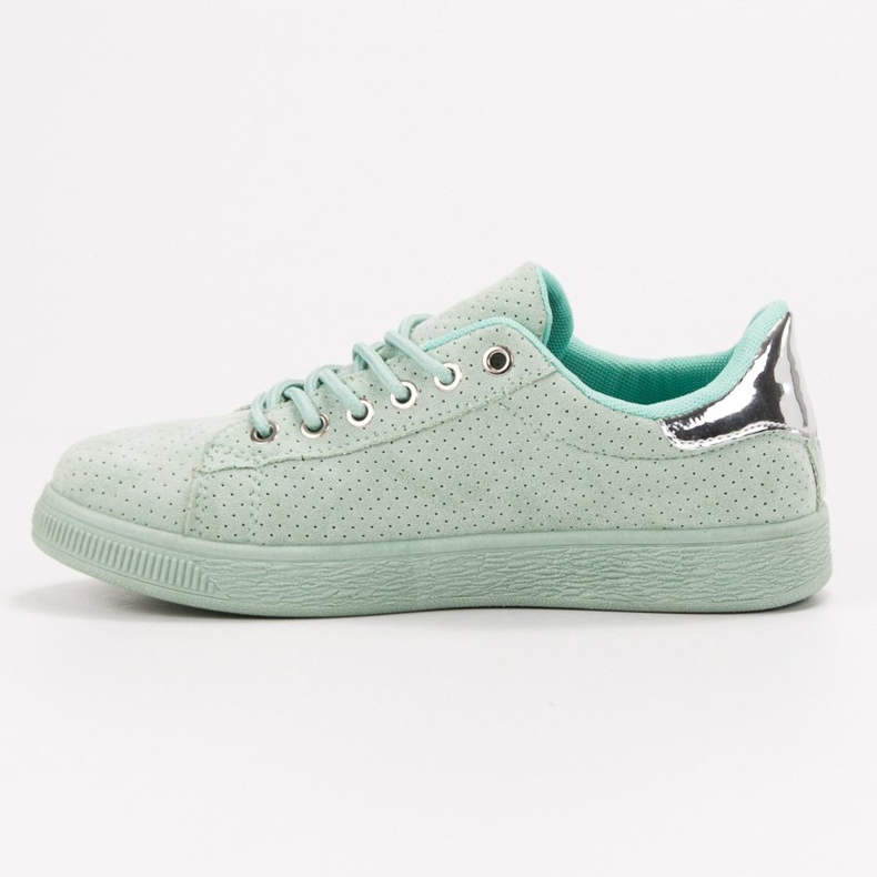 SHELOVET Scarpe menta da donna verde 1