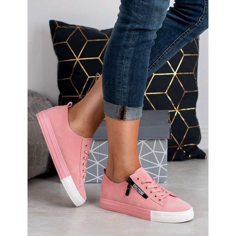 SHELOVET Scarpe da ginnastica rosa 1