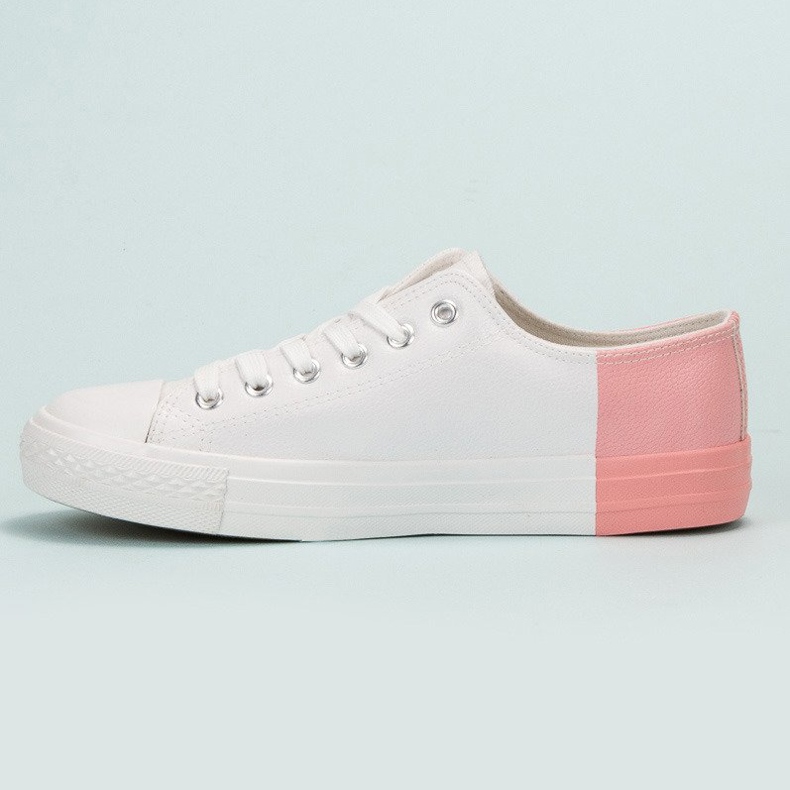 SHELOVET Sneakers Con Ecopelle bianco 1