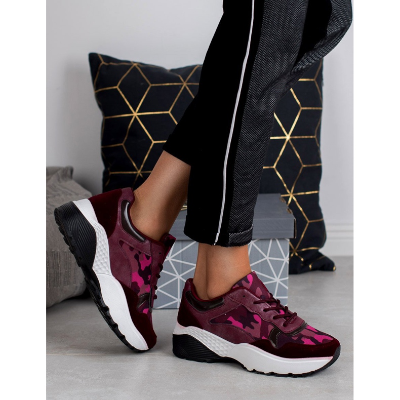 SHELOVET Sneakers Moro rosso 1