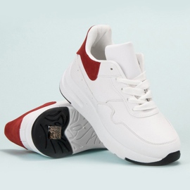 SHELOVET Scarpe da ginnastica bianche bianca 1