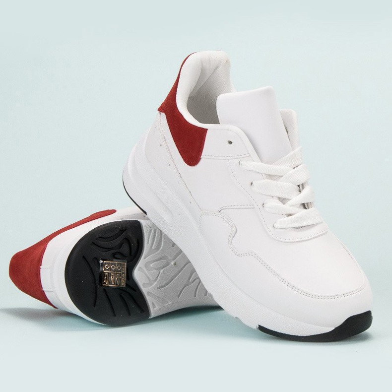 SHELOVET Scarpe da ginnastica bianche bianca 1