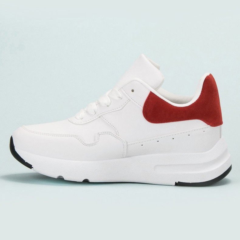 SHELOVET Scarpe da ginnastica bianche bianca 2