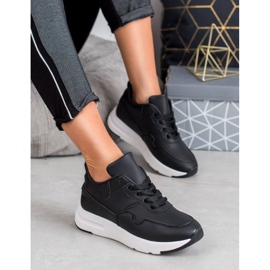 SHELOVET Scarpe da ginnastica nere nero 1