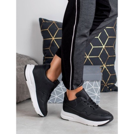 SHELOVET Scarpe da ginnastica nere nero 2