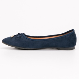 Clowse Ballerina In Spitz blu 1