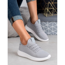 SHELOVET Scarpe sportive grigie grigio 1