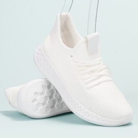 SHELOVET Scarpe sportive bianche bianca 2