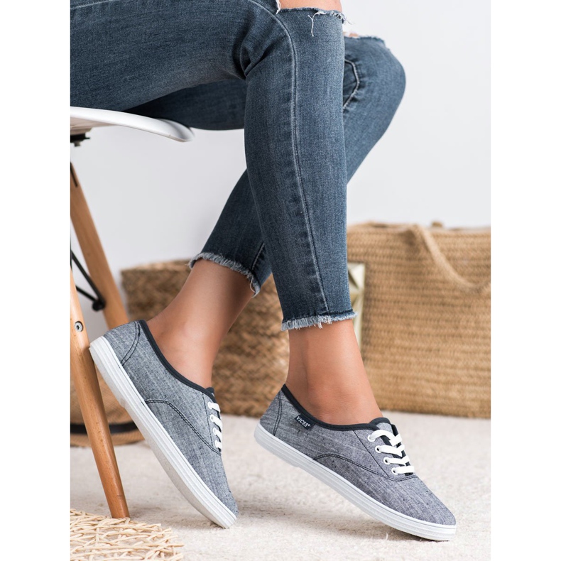 Sneaker in tessuto VICES blu 1