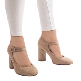 Pompe beige sul pilastro M083 1