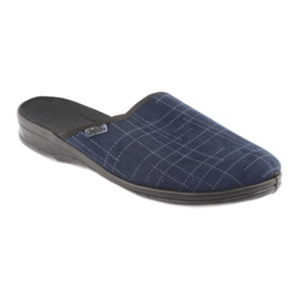 Scarpe da uomo Befado pu 089M409 nero blu navy 1
