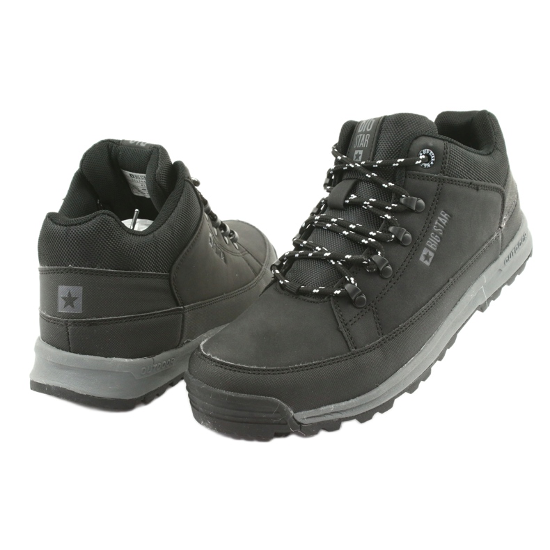 Trekking sportivo nero Big Star 174465 4