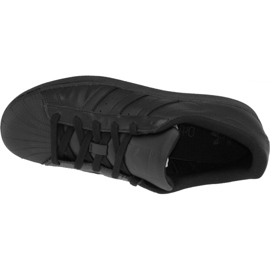 Adidas Superstar J Foundation Jr B25724 scarpe nero 2
