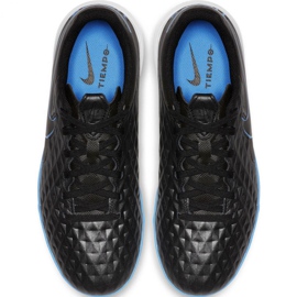 Nike Tiempo Legend 8 Academy Tf Jr AT5736 004 scarpe da calcio nere nero nero 1