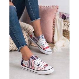 SHELOVET Sneakers Con Motivo multicolore 1