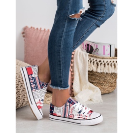 SHELOVET Sneakers Con Motivo multicolore 2