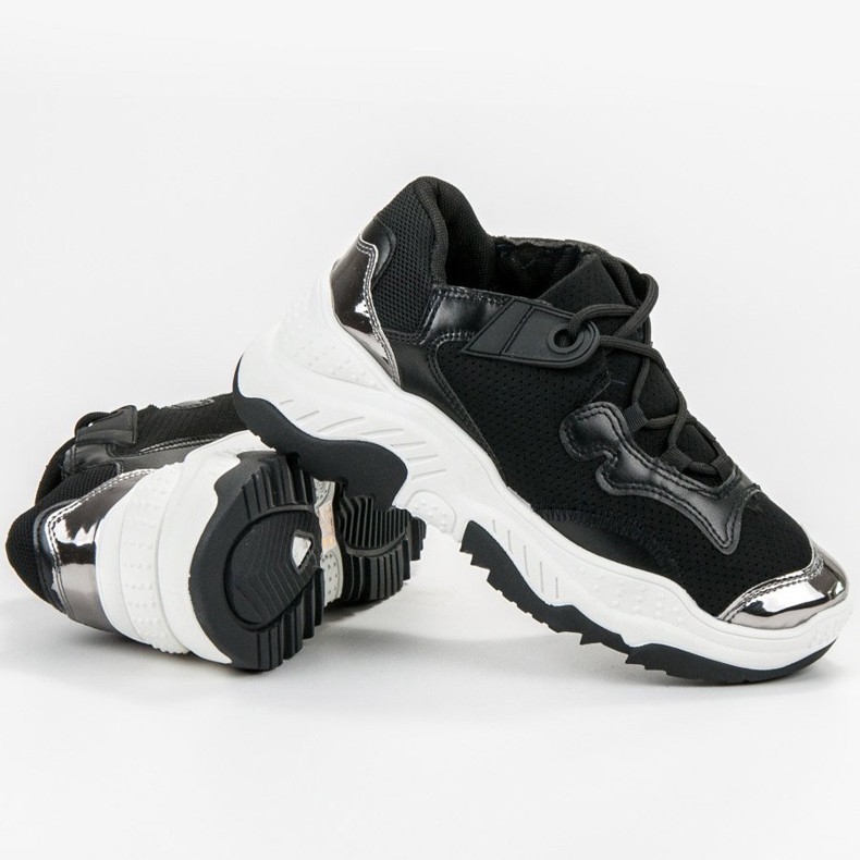 Small Swan Sneakers nere da donna nero 1