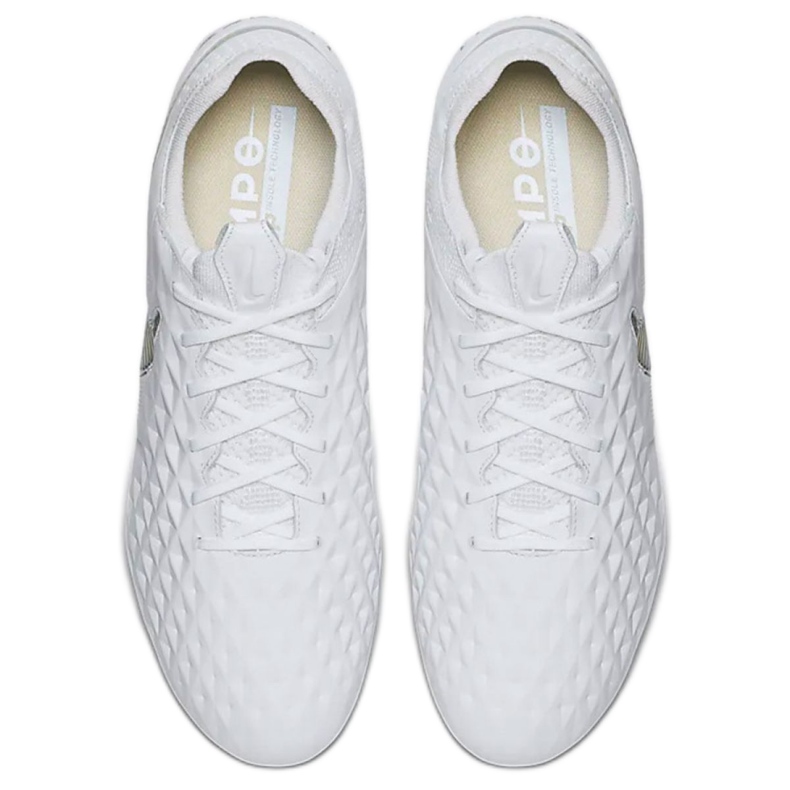 Scarpa da calcio Nike Tiempo Legend 8 Elite SG-Pro Ac M AT5900-100 bianca bianca 2