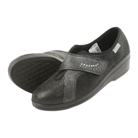 Scarpe da donna Befado pu 032D002 nero grigio 4