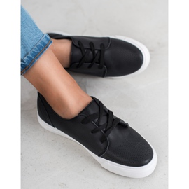 SHELOVET Scarpe brogue nere nero 1
