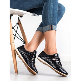 Camo Francesine laccate nero 2