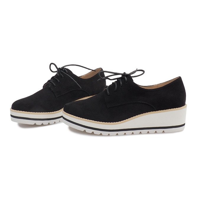Scarpe Jazz su una zeppa LM-029 Nero 1