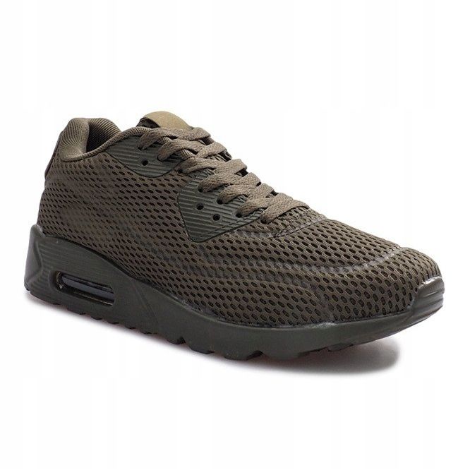 Scarpe sportive in rete verde multicolore 1