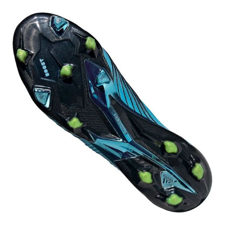 Scarpe da calcio Adidas Predator 19+ Fg M F35613 blu blu 2