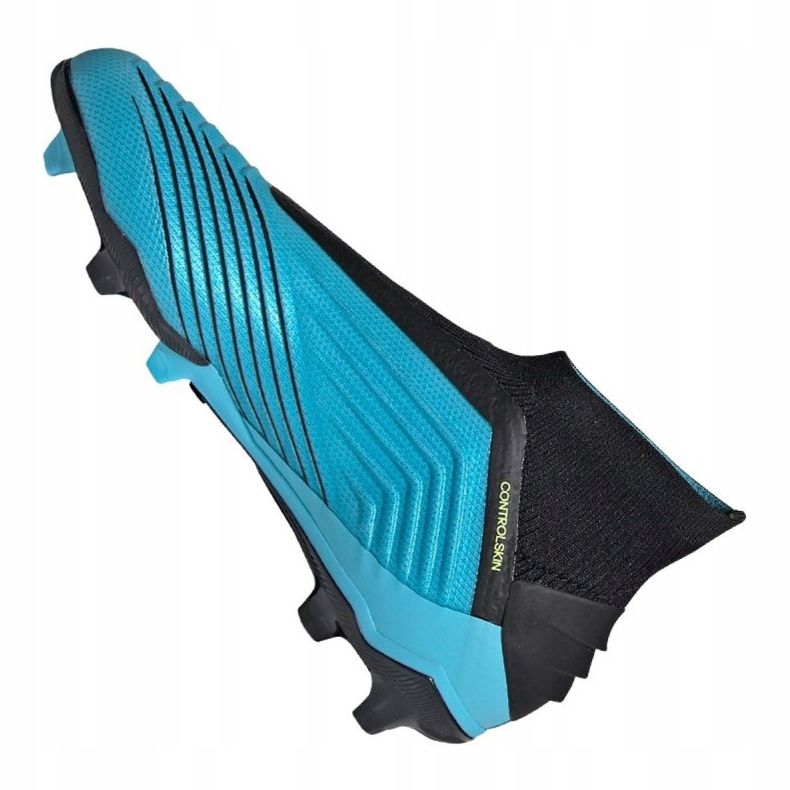 Scarpe da calcio Adidas Predator 19+ Fg Jr G25788 blu blu 2