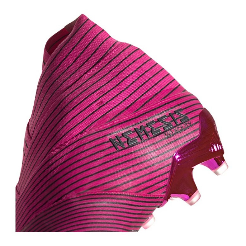 Scarpe da calcio Adidas Nemeziz 19+ Fg M F34403 rosa rosa 1