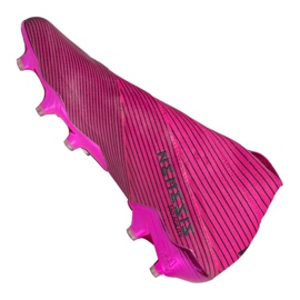 Scarpe da calcio Adidas Nemeziz 19+ Fg M F34403 rosa rosa 2