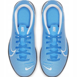 Nike Mercurial Vapor 13 Club Ic Jr AT8169-414 scarpe da calcio blu blu 2