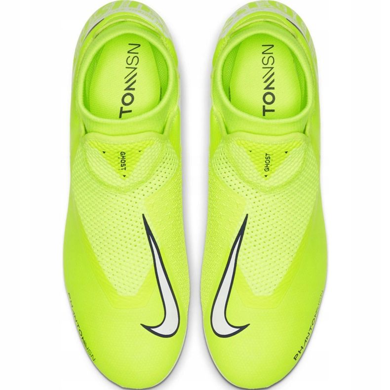 Nike Phantom Vsn Academy Df FG / MG M AO3258-717 scarpe da calcio rosa giallo 1