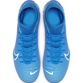 Nike Mercurial Superfly 7 Club FG / MG M AT7949-414 scarpe da calcio blu blu 1