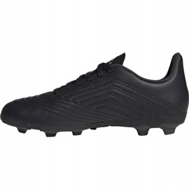 Adidas Predator 19.4 FxG Jr EF8989 scarpe da calcio nere nero nero 1