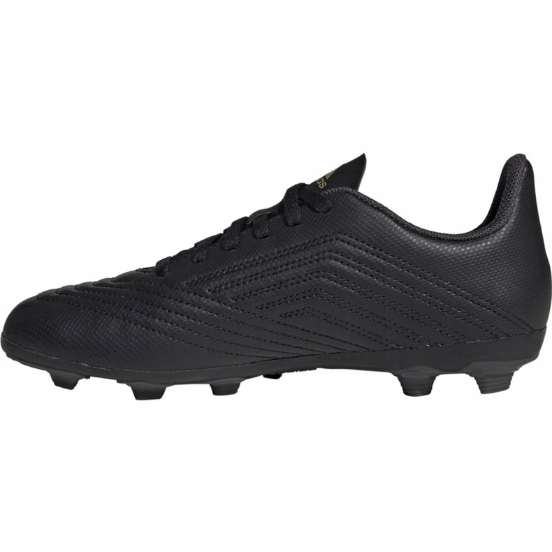 Adidas Predator 19.4 FxG Jr EF8989 scarpe da calcio nere nero nero 1