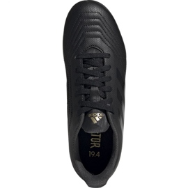 Adidas Predator 19.4 FxG Jr EF8989 scarpe da calcio nere nero nero 2