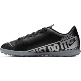 Nike Mercurial Vapor 13 Club Tf Jr AT8177 001 Scarpe da calcio nere nero nero 2