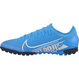 Nike Mercurial Vapor 13 Pro Tf M AT8004 414 Scarpe da calcio blu 1