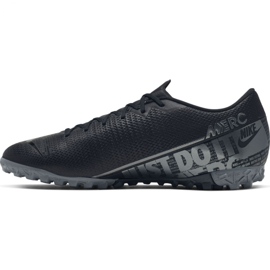 Nike Mercurial Vapor 13 Academy Tf M AT7996 001 Scarpe da calcio nere nero nero 2