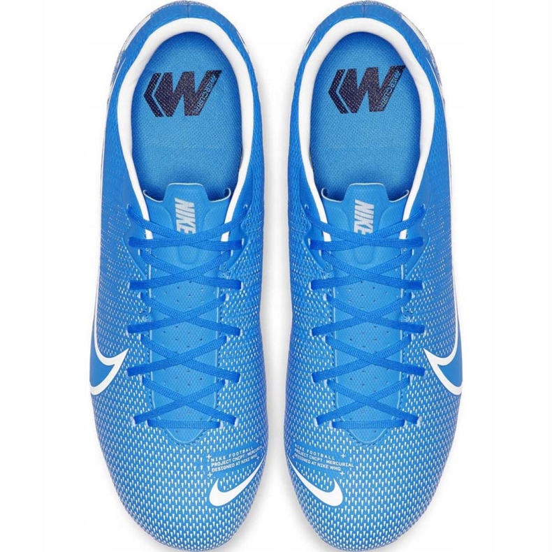 Nike Mercurial Vapor 13 Academy FG / MG M AT5269-414 scarpe da calcio blu blu 1